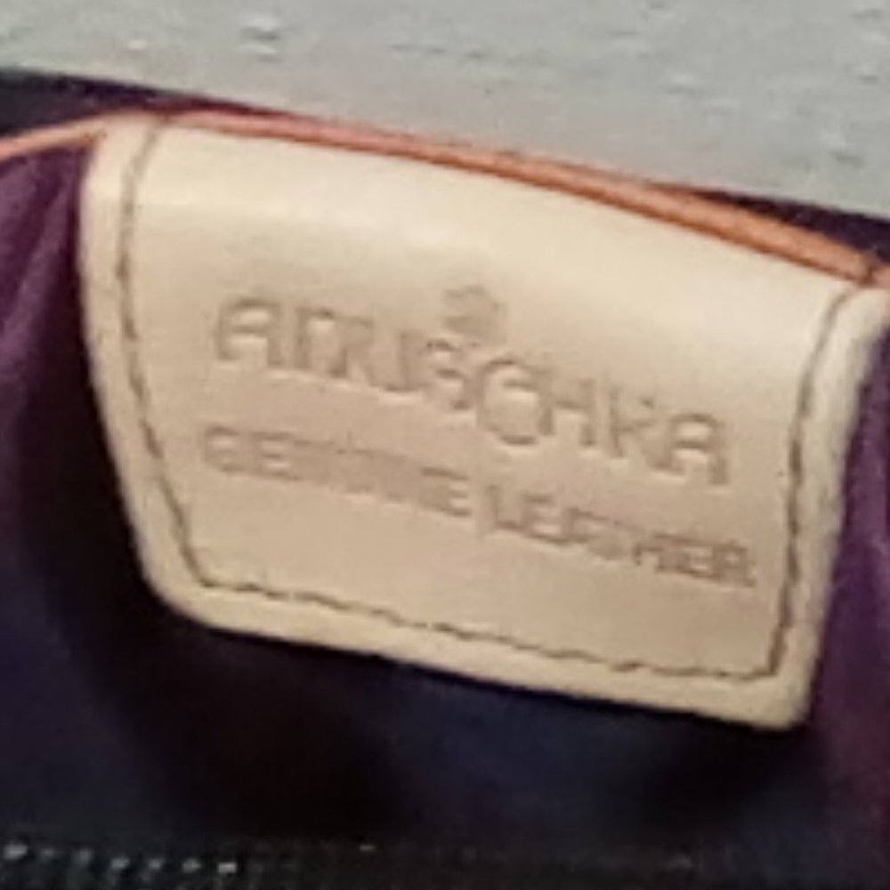 Anuschka  leather hand painted purse - Picture 5 of 9